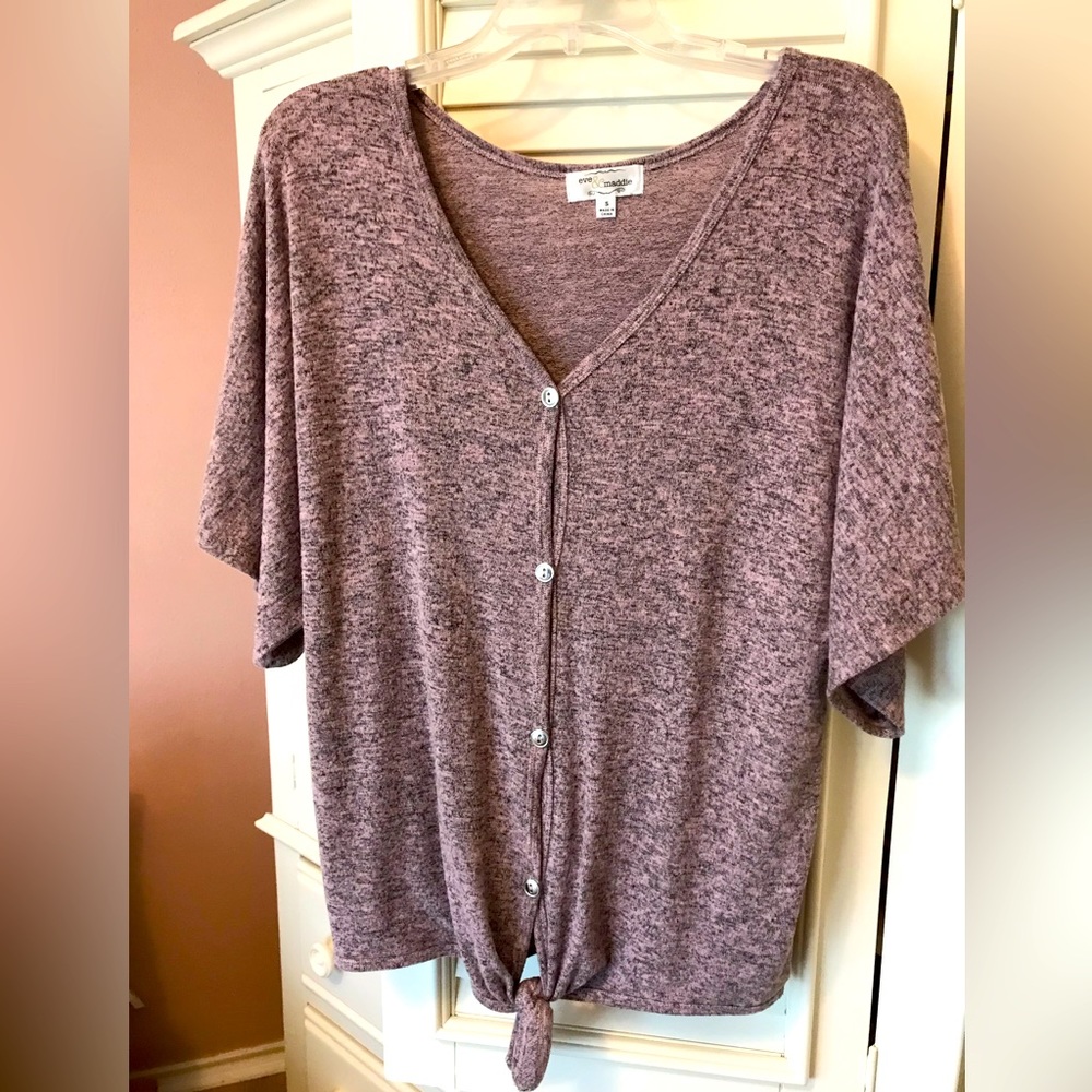 👚 and 🖤 heather Dolman type sleeve top